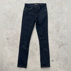 SAINT LAURENT PARIS LADIES BLACK JEANS